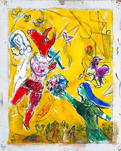The Dance and the Circus Marc Chagall